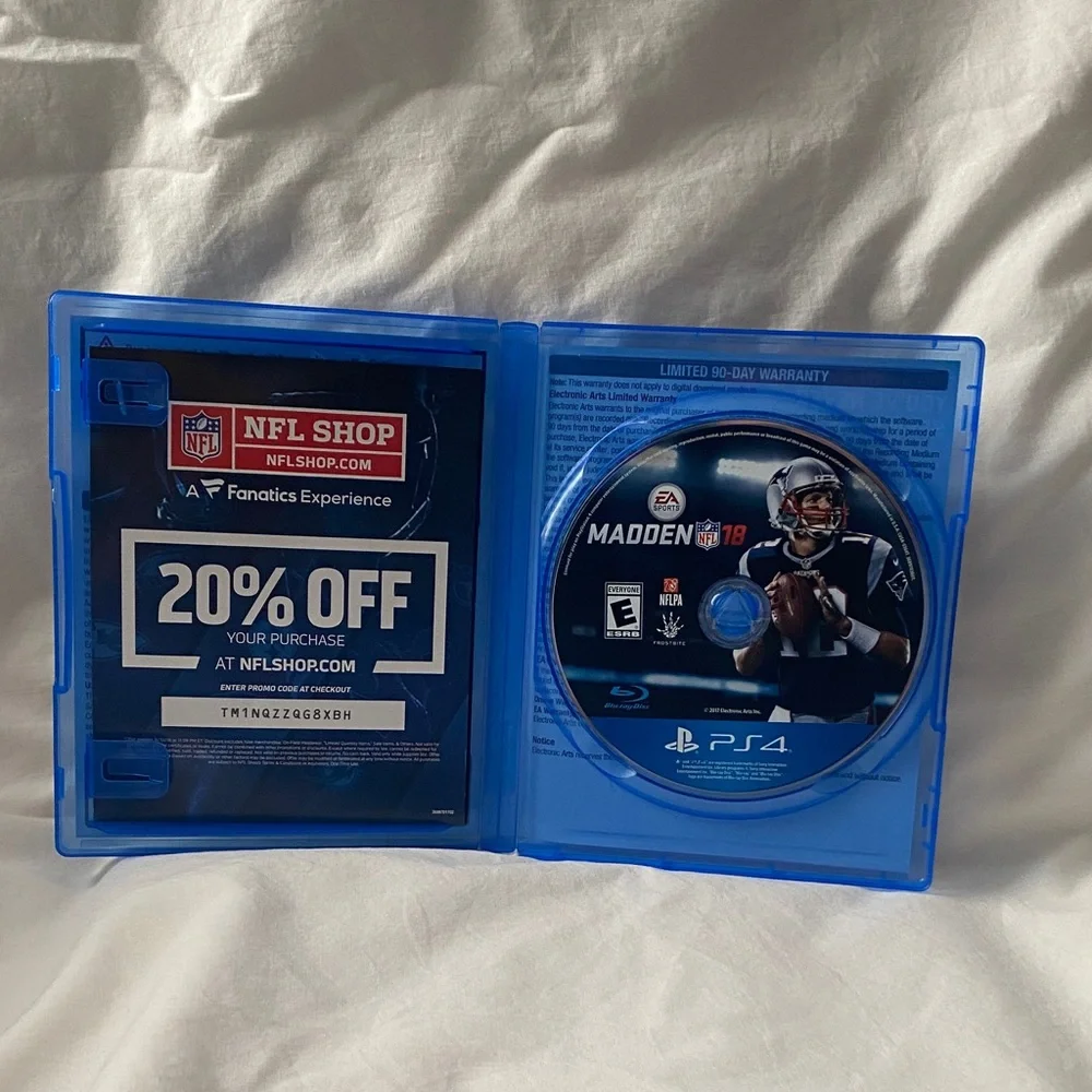 Madden NFL 18 for PS4  (BIN 5)